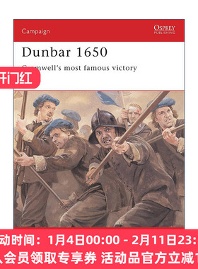 英文原版 Dunbar 1650 丹巴之战 克伦威尔著名的胜利 战争历史系列 英文版 进口英语原版书籍