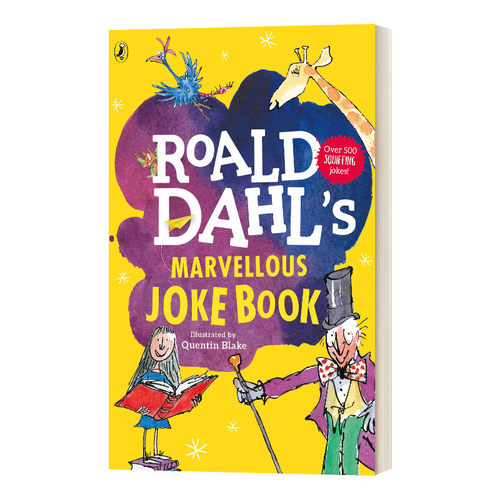 英文原版 Roald Dahl’s Marvellous Joke Book 罗尔德达尔的笑话书 英文版 进口英语原版书籍