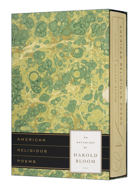 英文原版 American Religious Poems an Anthology by Harold Bloom  美国宗教诗歌:哈罗德·布鲁姆姆选集 精装 进口英语原版书籍