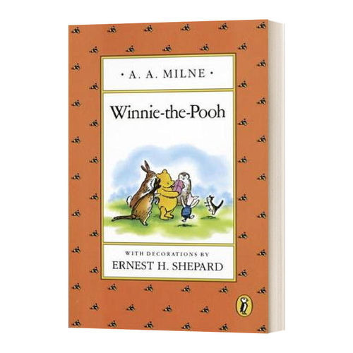 英文原版 Winnie-The-Pooh 维尼小熊 章节故事书 英文版 进口英语原版书籍