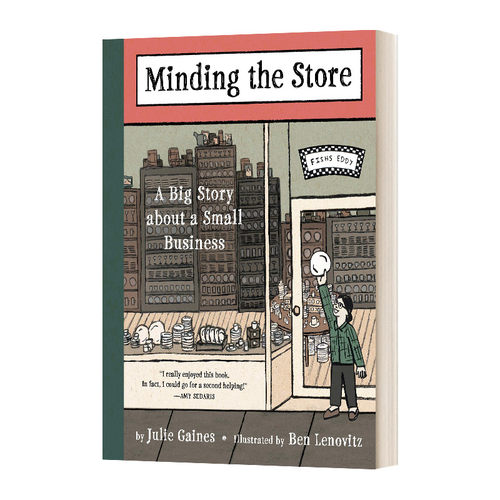 打理商店 英文原版 Minding the Store Fishs Eddy餐具店的漫画故事 精装 英文版 进口英语原版书籍