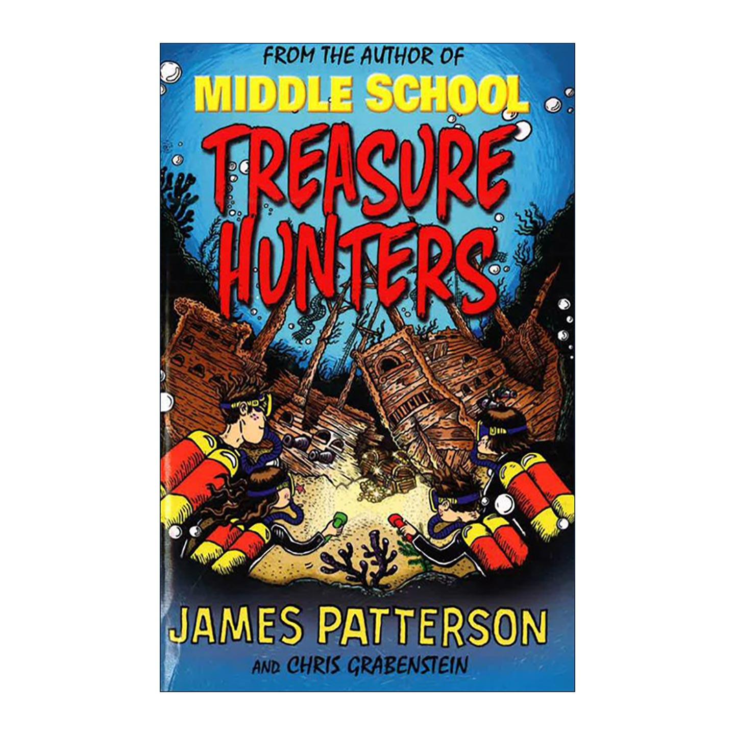 英文原版 Treasure Hunters 夺宝奇兵1 儿童动作冒险小说 詹姆斯?帕特森 英文版 进口英语原版书籍