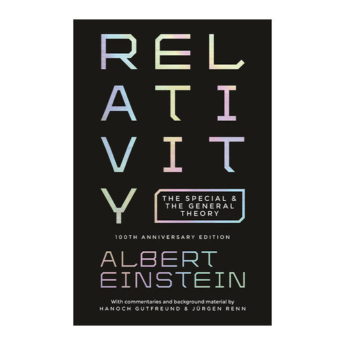 相对论  英文原版 Relativity 狭义与广义相对论 百年纪念版 爱因斯坦 精装 英文版 进口英语原版书籍