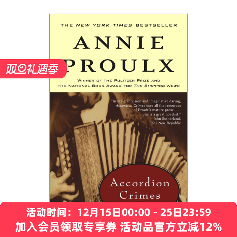 英文原版手风琴罪案英文版