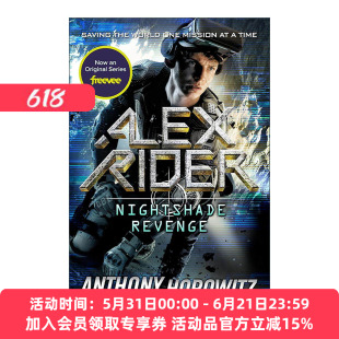 英文原版 Nightshade Revenge Alex Rider Book 13 夜影复仇 少年007系列13 儿童侦探推理动作冒险小说 Anthony Horowitz 英文版