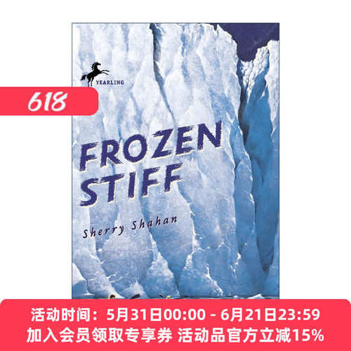 英文原版 Frozen Stiff 冻僵 儿童动作冒险小说 Sherry Shahan 英文版 进口英语原版书籍
