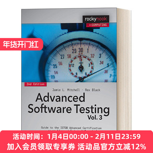 高级软件测试3 英文原版 Advanced Software Testing Vol. 3 2nd Edition 第二版 ISTQB高级技术测试分析师高级认证指南 英文版