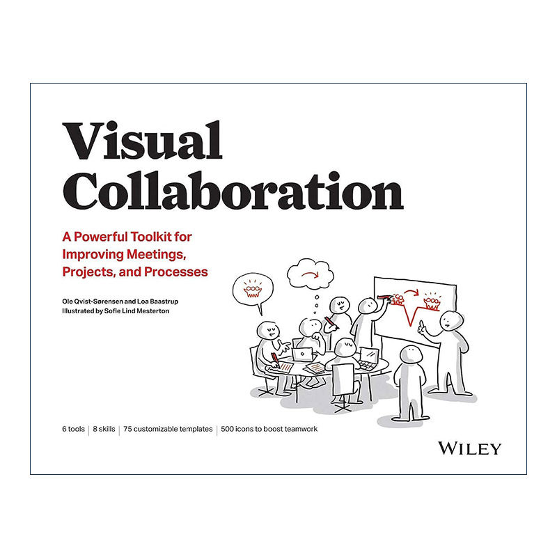 英文原版 Visual Collaboration 可视协作 用于改进会议 项目与流程的强大工具包 英文版 进口英语原版书籍