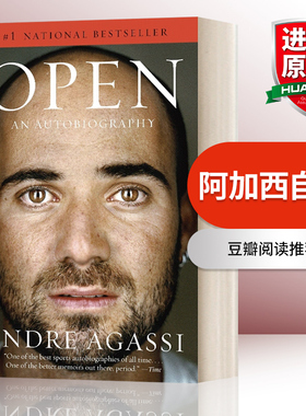 阿加西自传 英文原版 Open An Autobiography 豆瓣阅读 Andre Agassi 安德烈阿加西 英文版 进口英语原版书籍