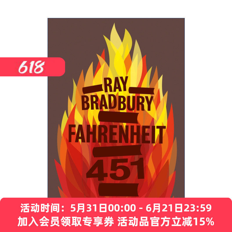 华氏451度 英文原版小说 Fahrenheit 451 雷·布拉德伯里 精装布面收藏版 英文版 进口英语原版书籍
