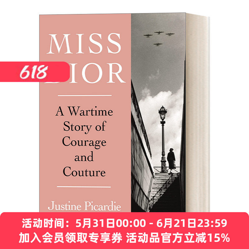 英文原版 Miss Dior 迪奥小姐 一个关于勇气和时装的故事 平装 英文版 进口英语原版书籍
