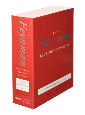 费曼物理学讲义合集 英文原版 The Feynman Lectures on Physics  boxed set: The New Millennium Edition 3册精装 英文版