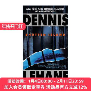 英文原版 Shutter Island 隔离岛 禁闭岛 丹尼斯 勒翰 英文版 进口英语原版书籍