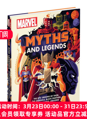 漫威神话和传说 英文原版 Marvel Myths and Legends 超级英雄和漫威宇宙史诗 英文版 进口英语原版书籍