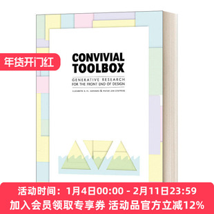 欢乐工具箱 英文原版 Convivial Toolbox 服务设计 设计前端的服务对象调查 英文版 进口英语原版书籍