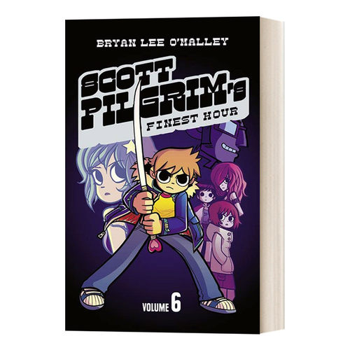 英文原版歪小子斯科特漫画第六卷