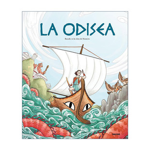 荷马史诗·奥德赛 书籍 Odisea 进口原版 精装 西班牙语版 Odyssey The Album 原版