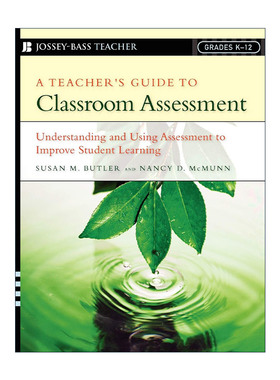 英文原版 A Teacher's Guide to Classroom Assessment 课堂评估教师手册 理解与应用评估 英文版 进口英语原版书籍