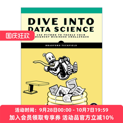 深入数据科学  英文原版 Data Science Business 使用Python来解决棘手的业务挑战 统计 Bradford Tuckfield 进口英语原版书籍