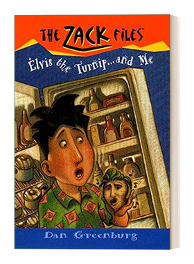 英文原版 The Zack Files 14 Elvis the Turnip and Me 札克档案系列14 儿童冒险章节桥梁书 Dan Greenburg 进口英语原版书籍