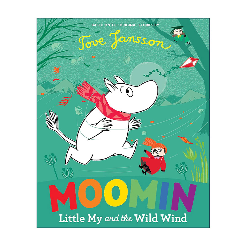 姆明谷的故事 小美和大狂风 英文原版 Moomin Little My and the Wild Wind 英文版 进口英语原版书籍
