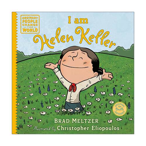 英文原版 I am Helen Keller Ordinary People Change the World 我是海伦·凯勒 普通人改变世界系列 名人传记 儿童科普百科绘本