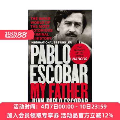 我的父亲巴勃罗  英文原版 Pablo Escobar: My Father 我的父亲巴勃罗·埃斯科瓦尔 英文版 进口英语原版书籍