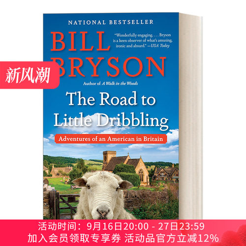 通往涓涓细流之路 英文原版 The Road to Little Dribbling 小不列颠札记续篇 旅游随笔 Bill Bryson 英文版 进口英语原版书籍