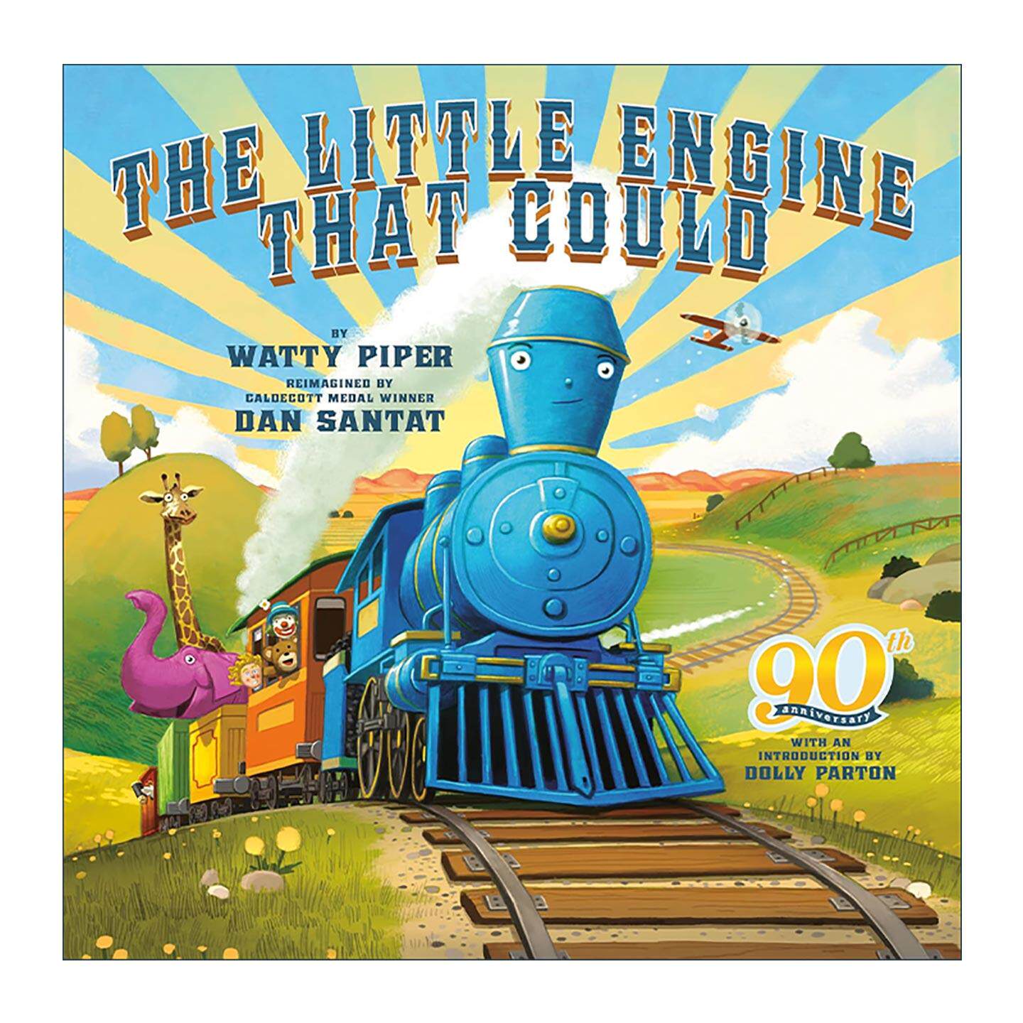 英文原版 The Little Engine That Could 勇敢的小火车头做到了 90周年纪念精装收藏版 儿童经典绘本 Watty Piper进口英语原版书籍