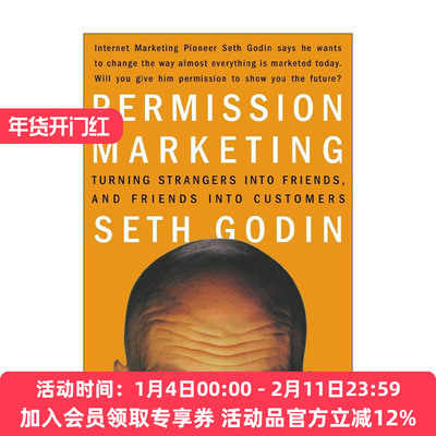 英文原版 Permission Marketing 愿者上钩 特许营销 精装 Seth Godin 英文版 进口英语原版书籍