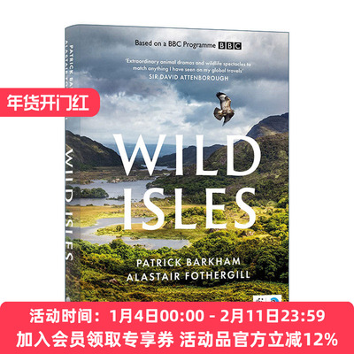 英文原版 Wild Isles 大卫·爱登堡 荒岛 BBC同名纪录片 精装自然摄影图册 英文版 进口英语原版书籍