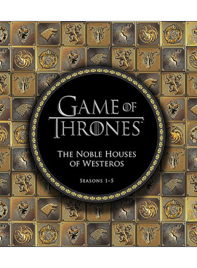 英文原版 Game of Thrones the Noble Houses of Westeros 权游 贵族维斯特洛家族 1-5季 英文版 进口英语原版书籍
