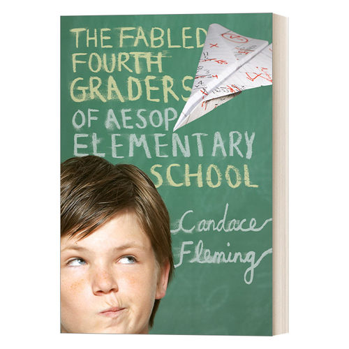 英文原版 The Fabled Fourth Graders of Aesop Elementary School 传说中的伊索小学四年级学生 青少年小说英文版进口英语原版书