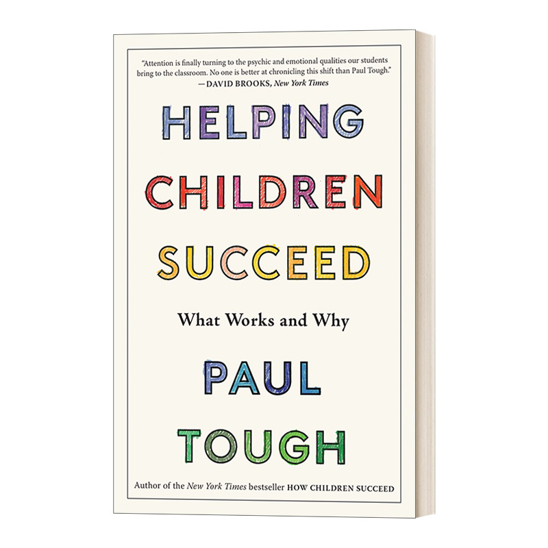 如何培养孩子的品格 英文原版 Helping Children Succeed 性格的力量作者Paul Tough 英文版 进口英语原版书籍