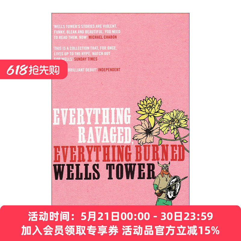 英文原版 Everything Ravaged  Everything Burned 一切破碎一切成灰 威尔斯·陶尔短篇小说集 英文版 进口英语原版书籍
