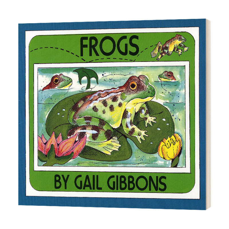 青蛙 英文原版 frogs 盖尔吉本斯少儿百科系列 英文版 进口英语原版
