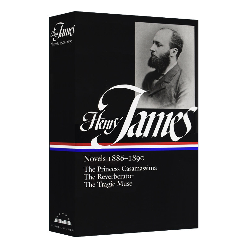 英文原版小说 Henry James Novels 1886-1890 LOA #43 亨利·詹姆斯 精装 英文版 进口英语原版书籍