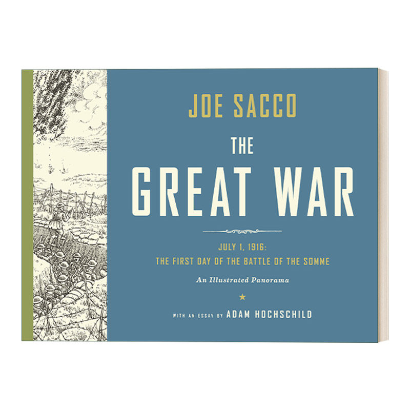 英文原版 the great war 世界大战 joe sacco纪实漫画 精装 英文版
