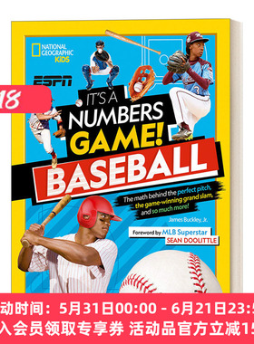 英文原版 It's a Numbers Game Baseball  这是一个数字游戏 棒球 完美投球 赢得比赛的大满贯等等背后的数学 英文版 进口英语书籍