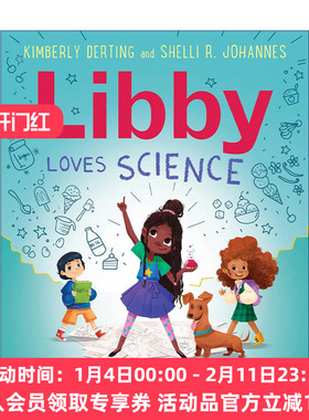 英文原版 Libby Loves Science 利比爱科学 儿童科学教育故事绘本 英文版 进口英语原版书籍