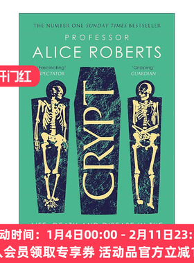 英文原版 Crypt 墓穴 中世纪及以后的生命 死亡与疾病 星期日泰晤士报畅销书 水石年度佳选 英文版 进口英语原版书籍