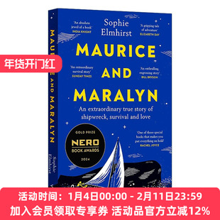 英文原版 Maurice and Maralyn 莫里斯与玛丽琳 一段关于爱情 海难与生存的非凡真实故事 英文版 进口英语原版书籍