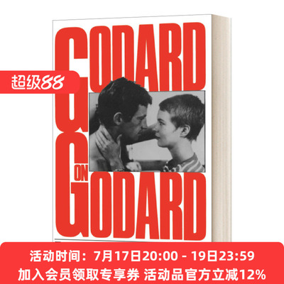 英文原版 Godard On Godard 导演谈导演系列 让-吕克·戈达尔 英文版 进口英语原版书籍