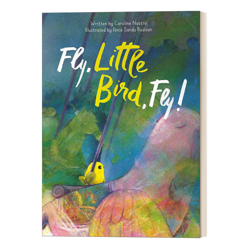 学会飞之前，走走也不错 英文原版绘本  Fly, Little Bird, Fly 5岁到11岁 儿童精装绘本 Caroline Nastro英文版 进口英语原版书籍
