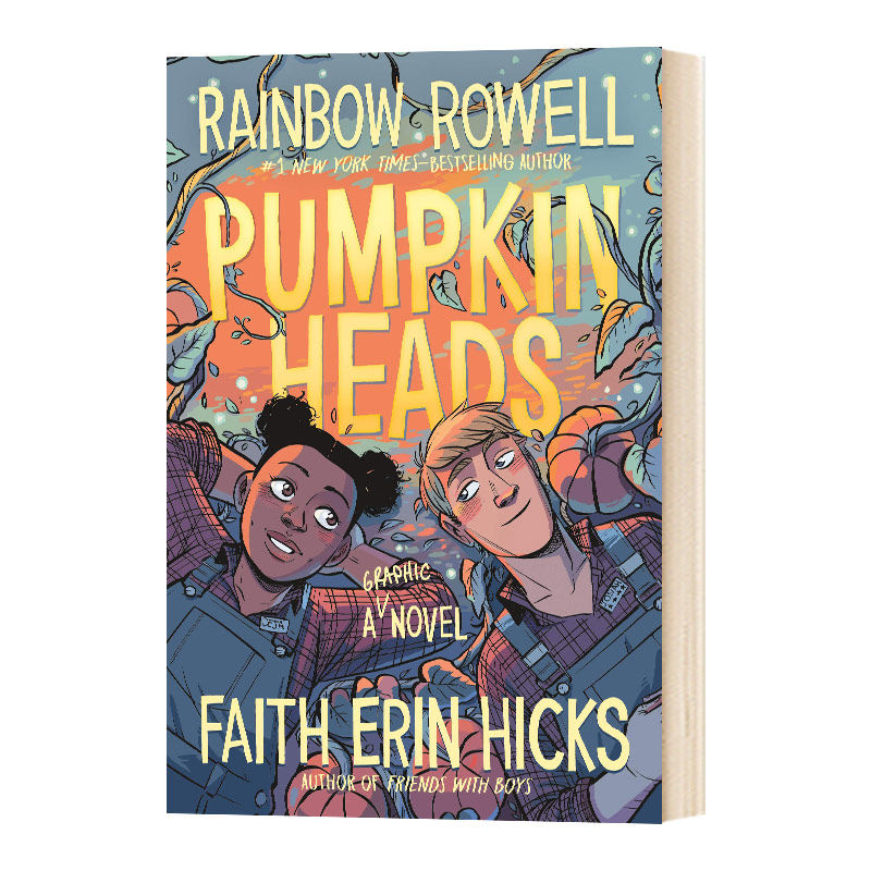 预售 华研原版 南瓜头 漫画小说 英文原版 pumpkinheads 青少读物