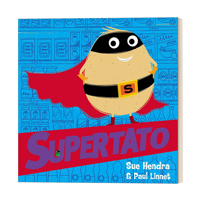 土豆超人 英文原版 Supertato Sue Hendra & Paul Linnet 纸板书 绘本 英文版 进口英语原版书籍