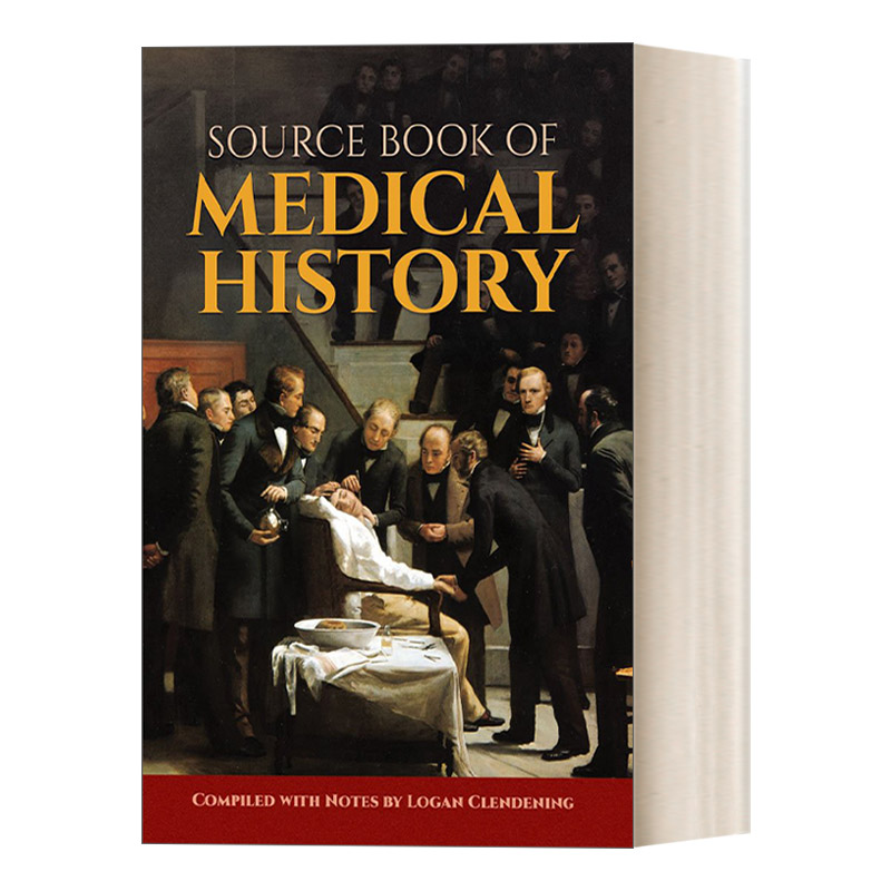 医学史来源书 英文原版 Source Book of Medical History  汇集了4000年来重要的医学著作 英文版 进口英语原版书籍 书籍/杂志/报纸 原版其它 原图主图