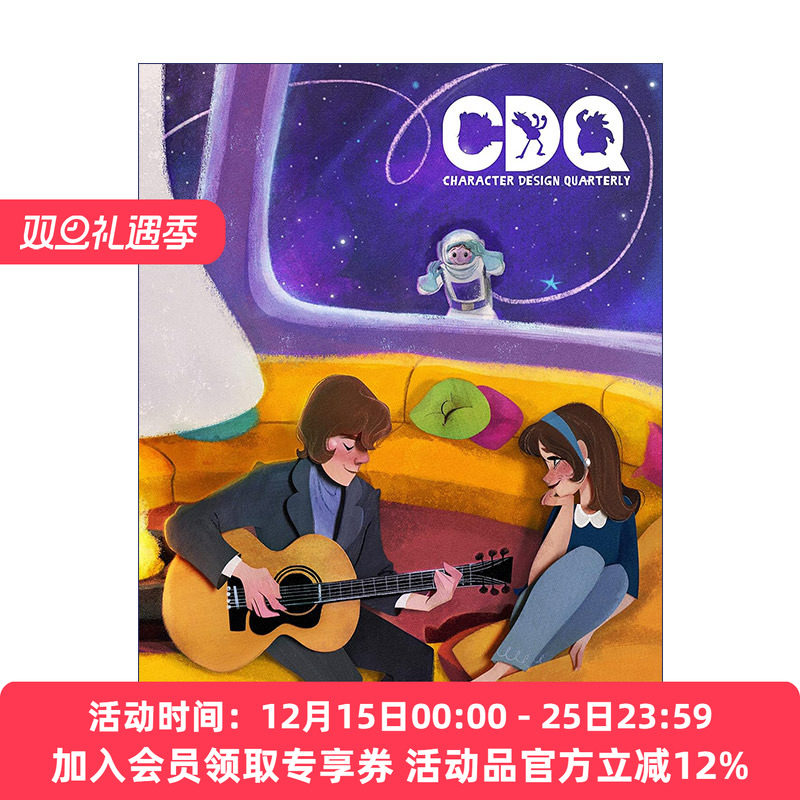 英文原版 Character Design Quarterly 24 CDQ角色设计季刊24 人物设计指南 动画角色设计指导科普读物 英文版 进口英语原版书籍