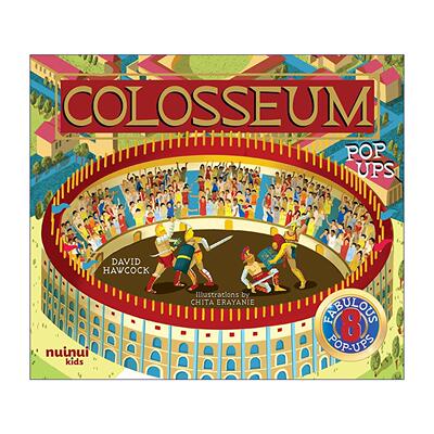 英文原版 Colosseum Pop Ups 罗马斗兽场立体书 儿童历史科普精装3D视觉纸板书 古文明系列 英文版 进口英语原版书籍