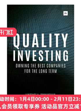 英文原版 Quality Investing Owning the best companies for the long term 价值投资者的护城河 精装 英文版 进口英语原版书籍
